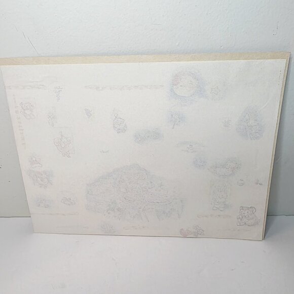 Vtg Caroling Holiday Christmas Teddy Bears J. Anderson Print Advent Calendar - Picture 6 of 6